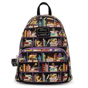 Loungefly Disney Villains Books Mini Backpack